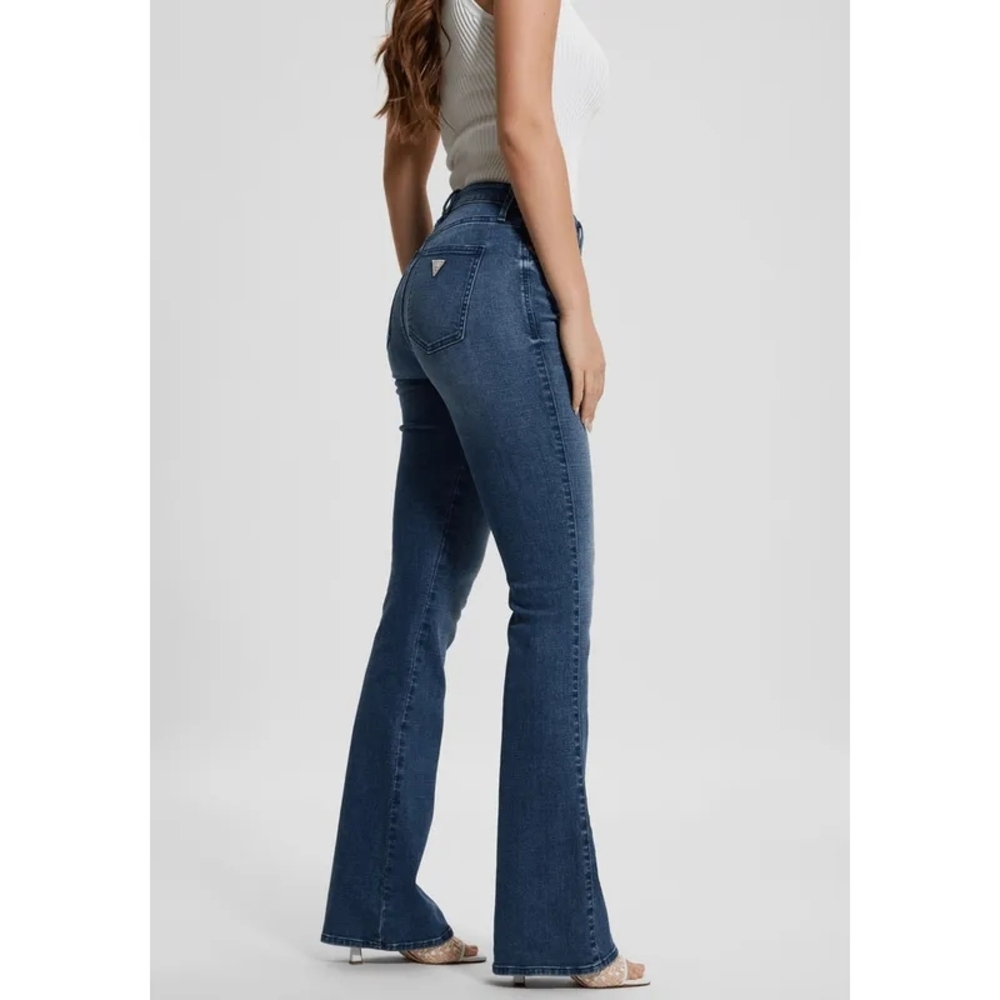 Guess Dark Blue Flare Jeans - Picture 3 of 3